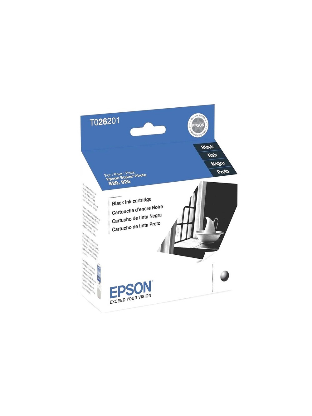 Epson Genuine EPST026201 - T026201 Intellidge Ink